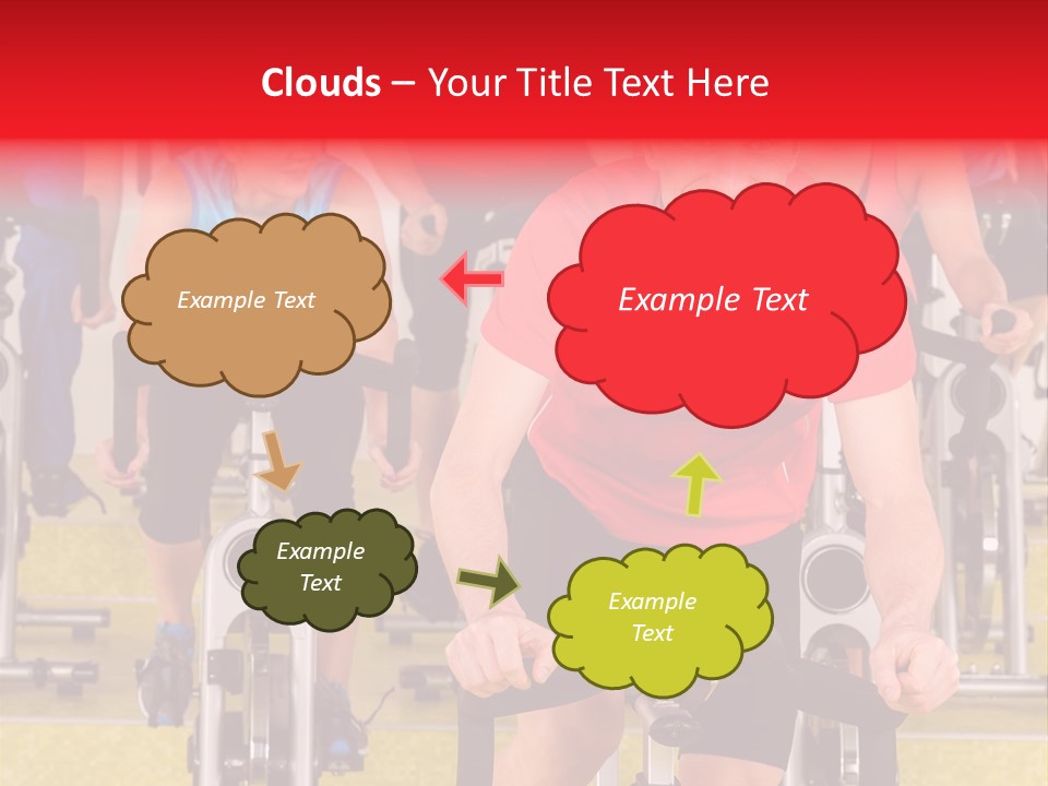 Vitality Young Workout PowerPoint Template