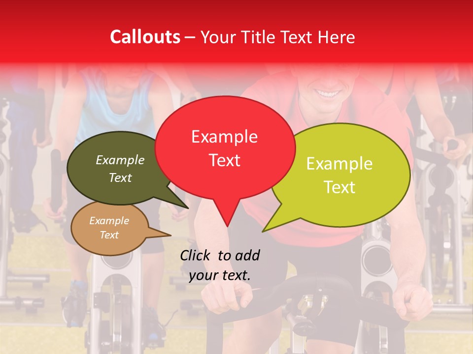 Vitality Young Workout PowerPoint Template