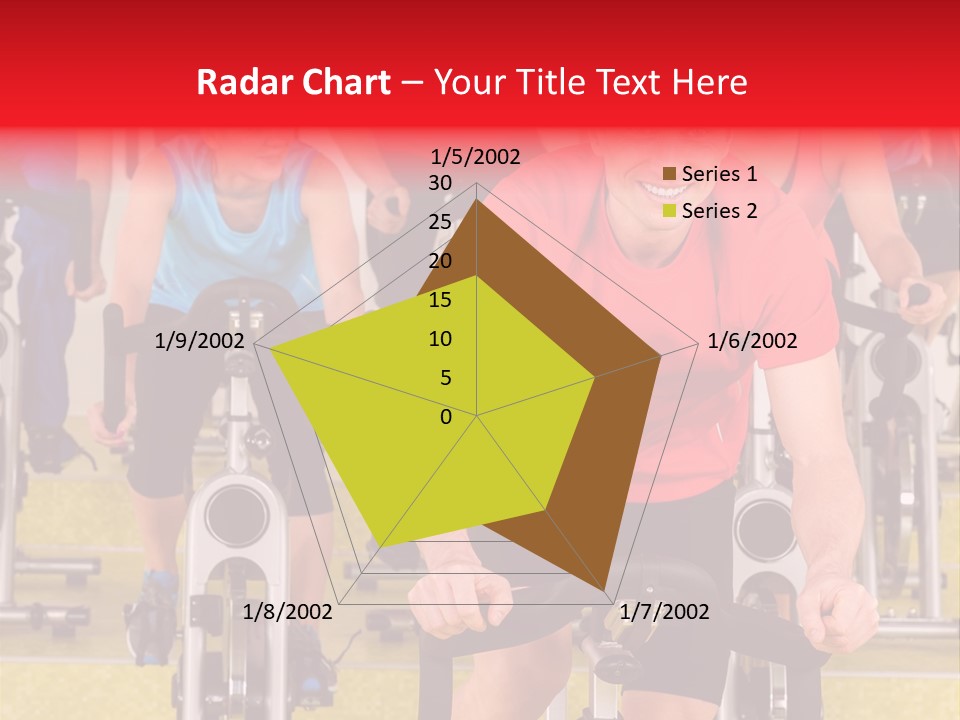 Vitality Young Workout PowerPoint Template