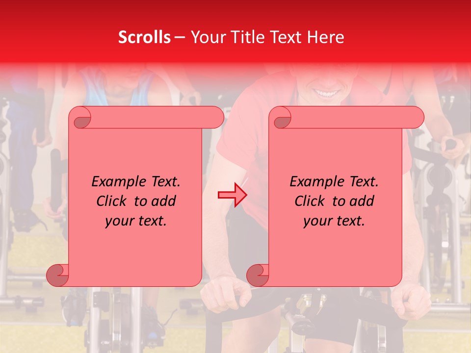 Vitality Young Workout PowerPoint Template