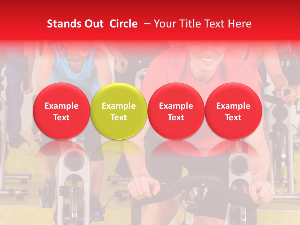 Vitality Young Workout PowerPoint Template