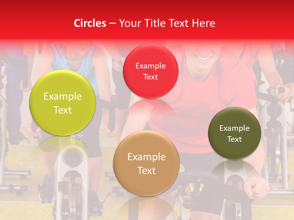 Vitality Young Workout PowerPoint Template