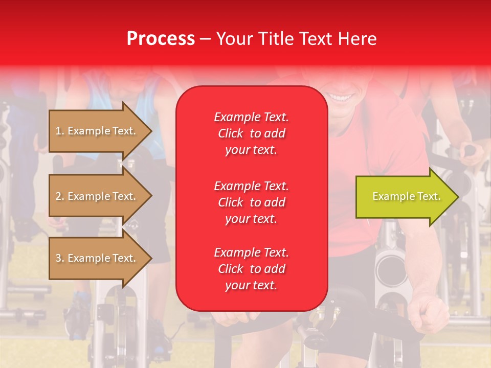 Vitality Young Workout PowerPoint Template