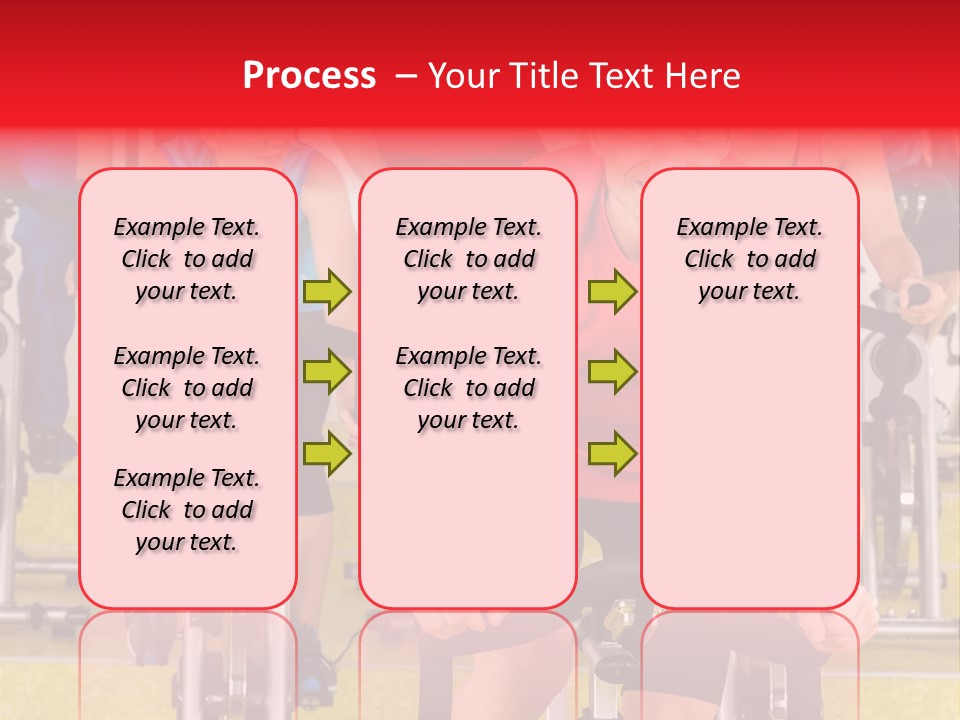 Vitality Young Workout PowerPoint Template