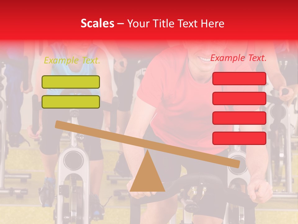 Vitality Young Workout PowerPoint Template