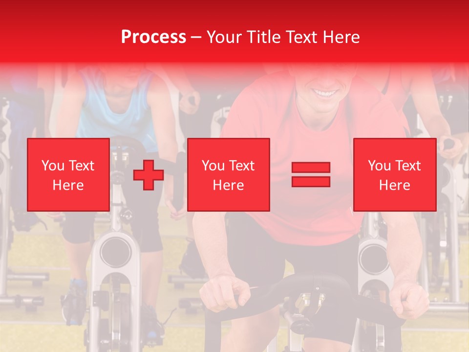 Vitality Young Workout PowerPoint Template