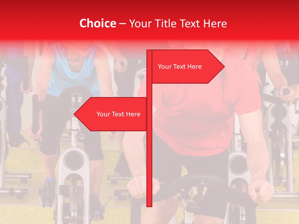 Vitality Young Workout PowerPoint Template