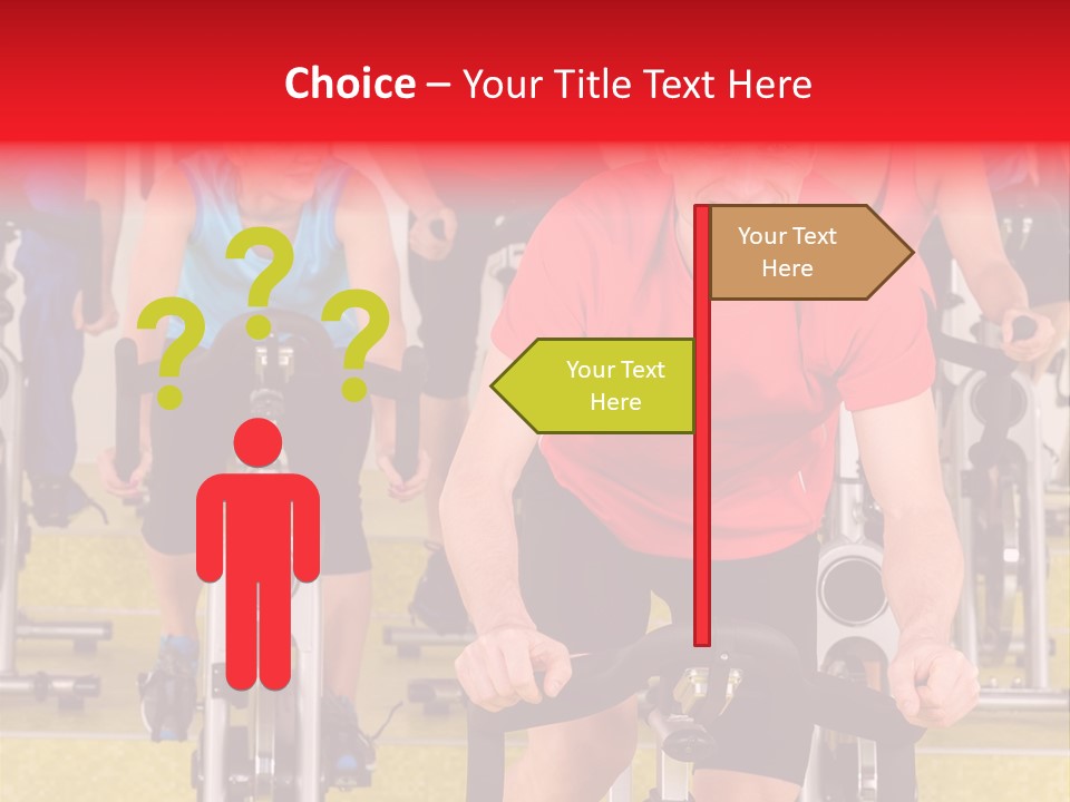 Vitality Young Workout PowerPoint Template