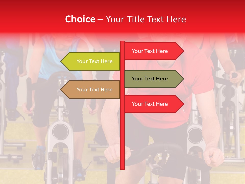 Vitality Young Workout PowerPoint Template