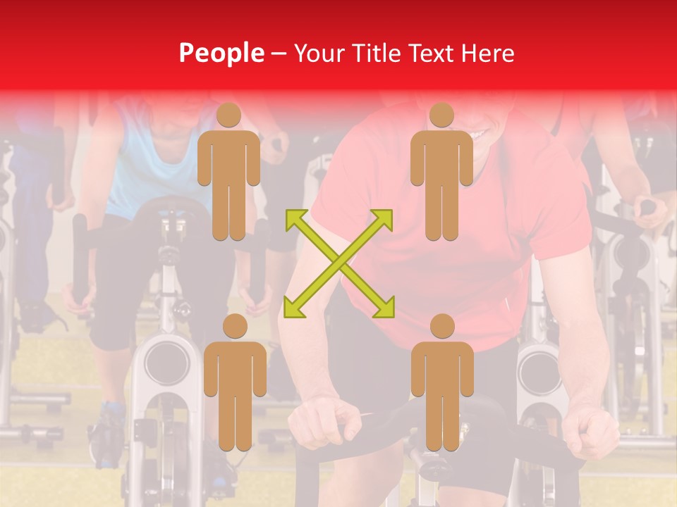 Vitality Young Workout PowerPoint Template