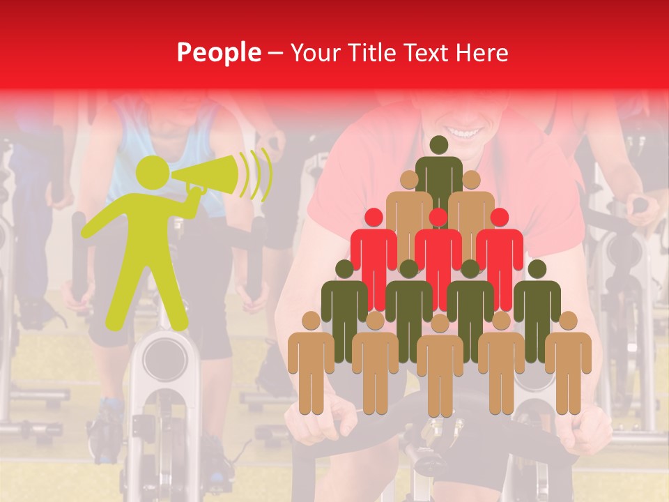 Vitality Young Workout PowerPoint Template