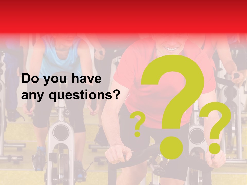 Vitality Young Workout PowerPoint Template