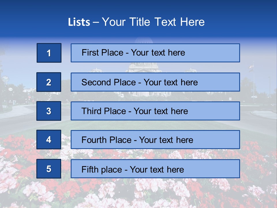 Architecture Landmark Exterior PowerPoint Template