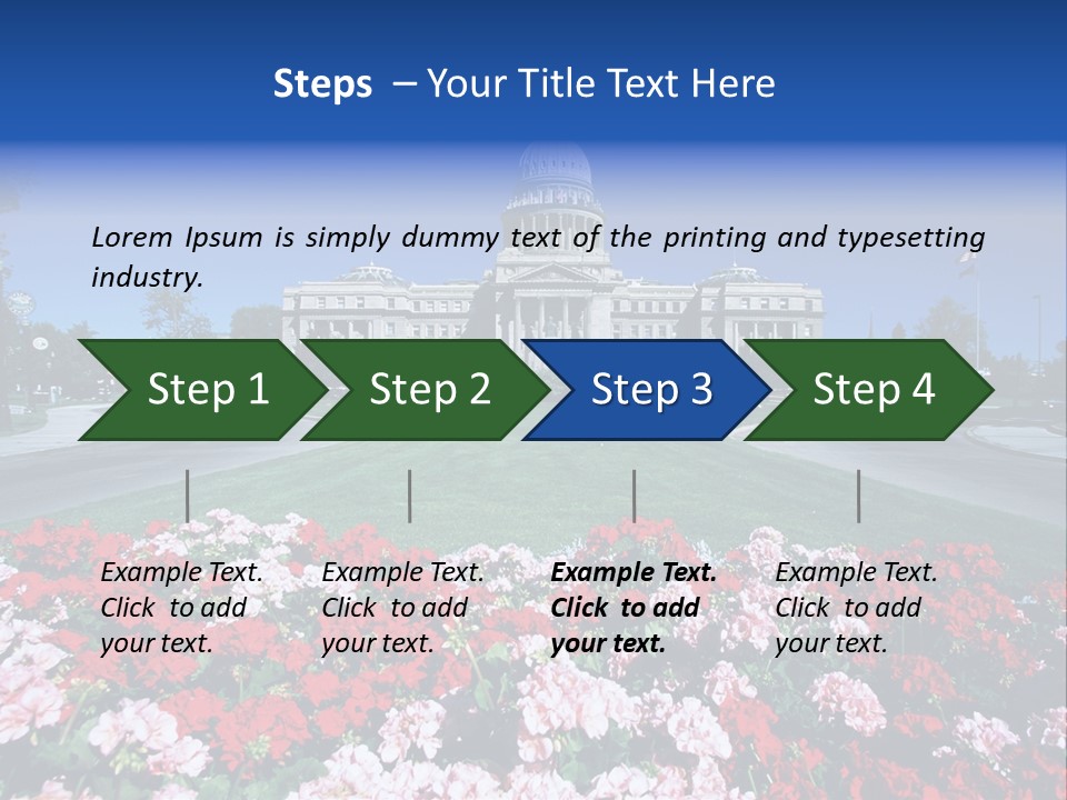 Architecture Landmark Exterior PowerPoint Template