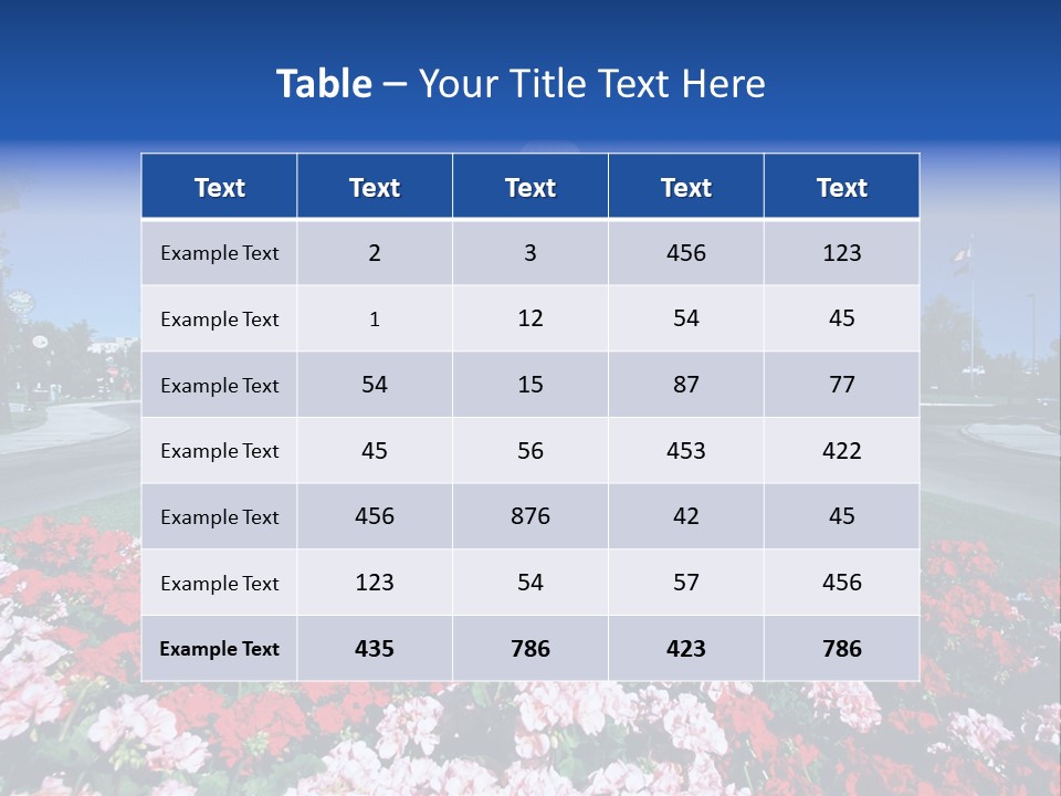 Architecture Landmark Exterior PowerPoint Template