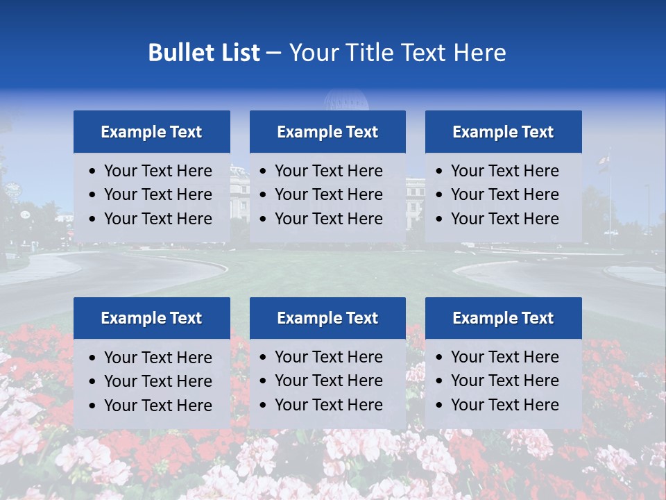 Architecture Landmark Exterior PowerPoint Template