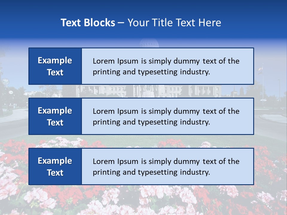 Architecture Landmark Exterior PowerPoint Template