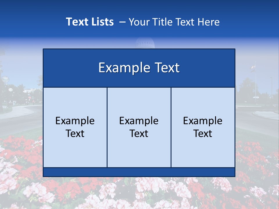 Architecture Landmark Exterior PowerPoint Template