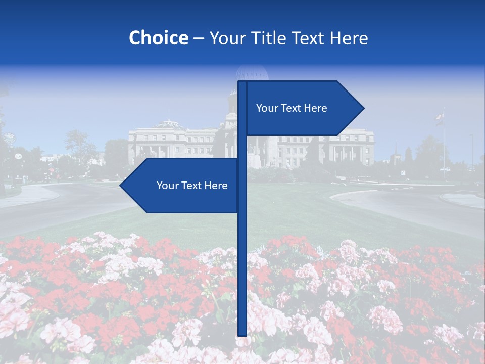 Architecture Landmark Exterior PowerPoint Template