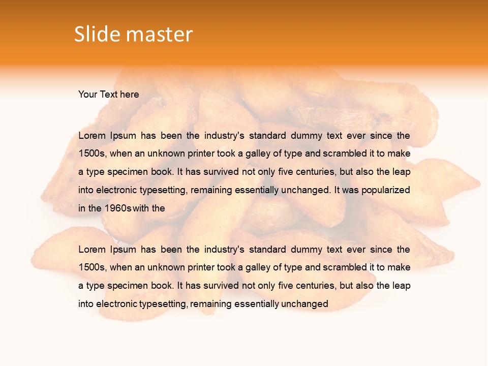 Eat Junk Fast PowerPoint Template