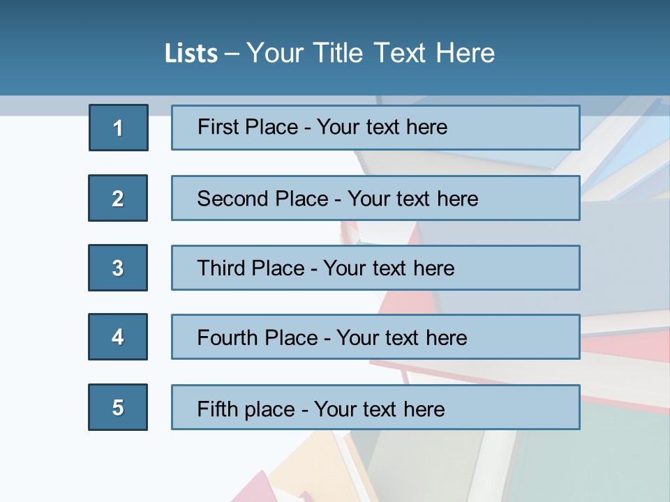 Letters Text School PowerPoint Template