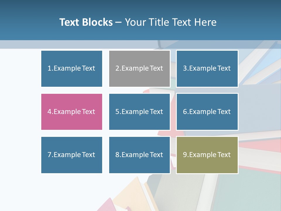 Letters Text School PowerPoint Template