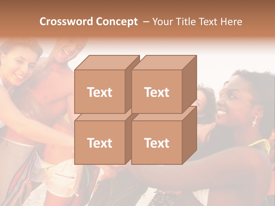 Portrait Job Sponge PowerPoint Template