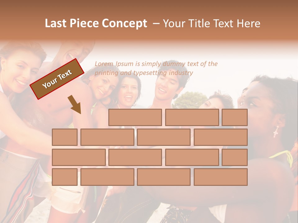 Portrait Job Sponge PowerPoint Template