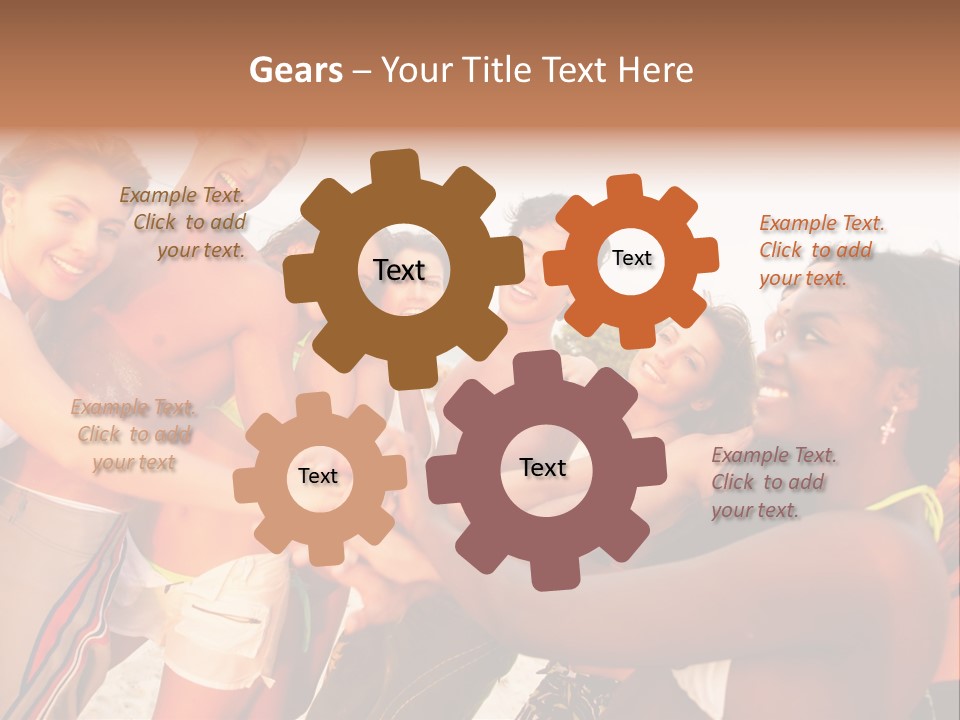 Portrait Job Sponge PowerPoint Template