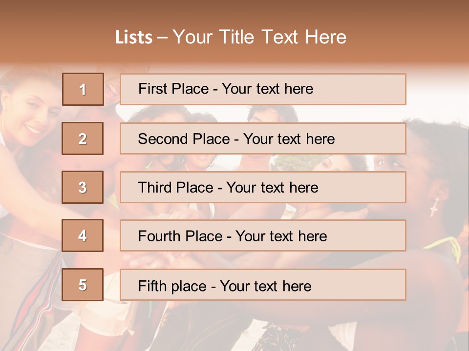 Portrait Job Sponge PowerPoint Template