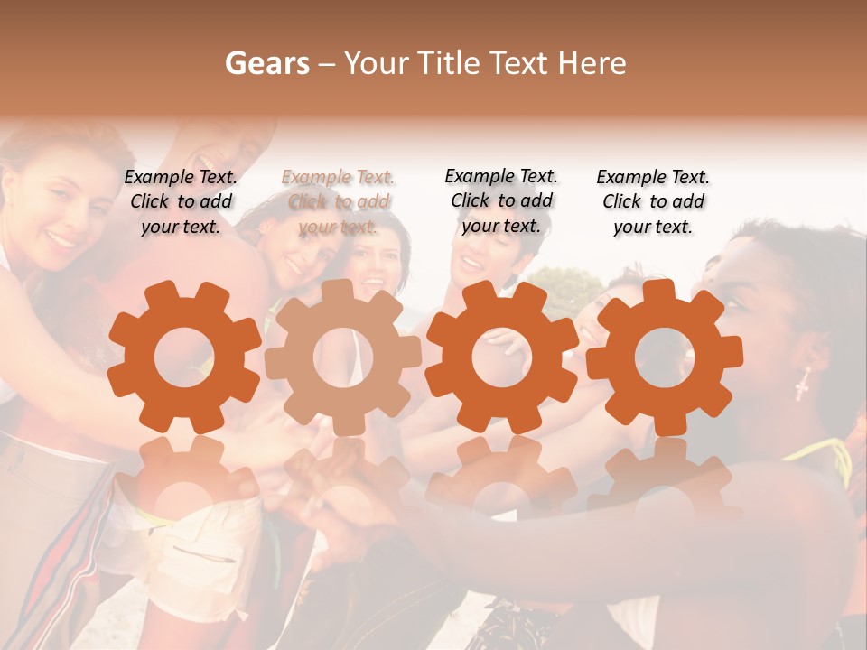 Portrait Job Sponge PowerPoint Template