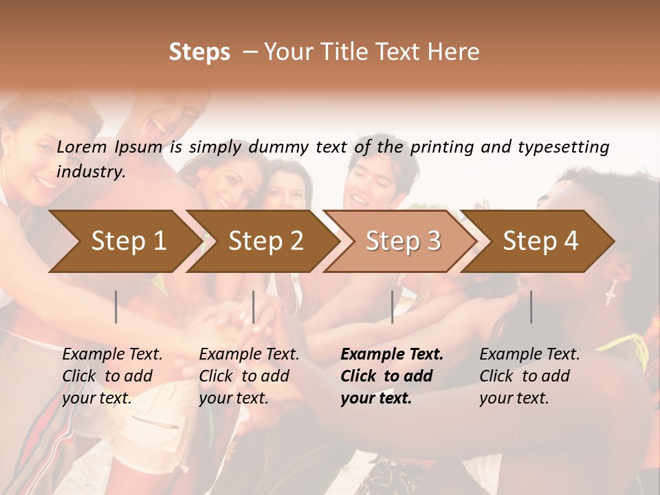 Portrait Job Sponge PowerPoint Template