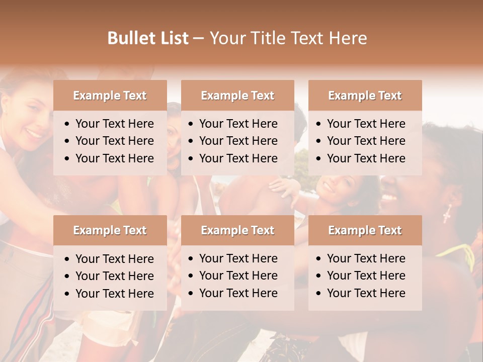 Portrait Job Sponge PowerPoint Template