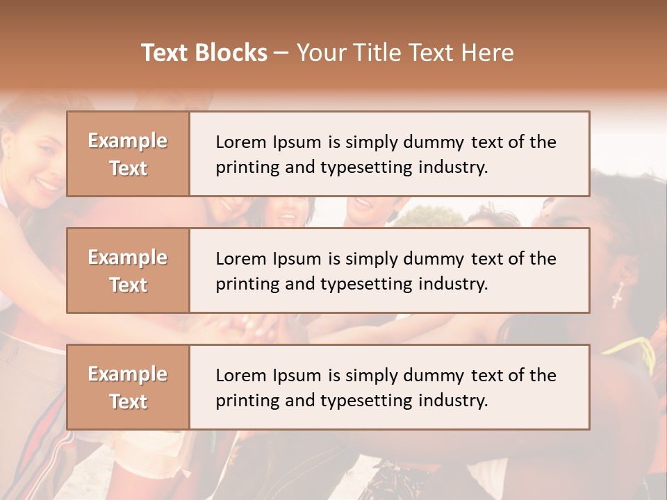 Portrait Job Sponge PowerPoint Template