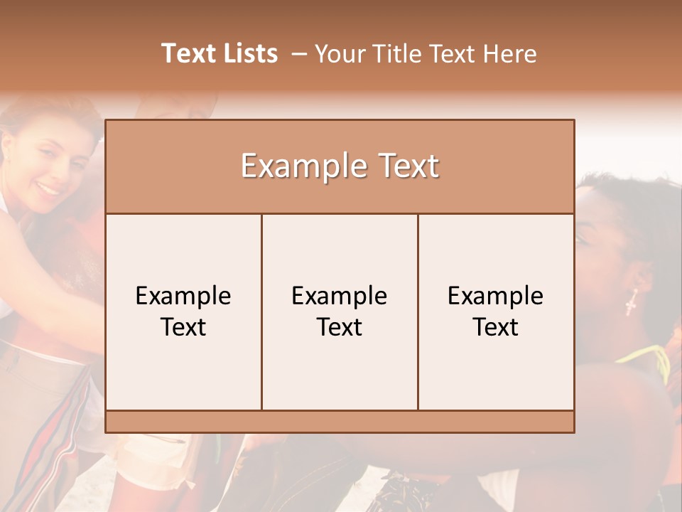 Portrait Job Sponge PowerPoint Template