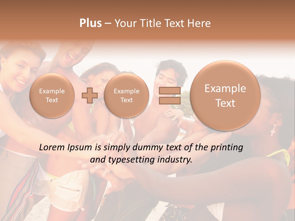 Portrait Job Sponge PowerPoint Template