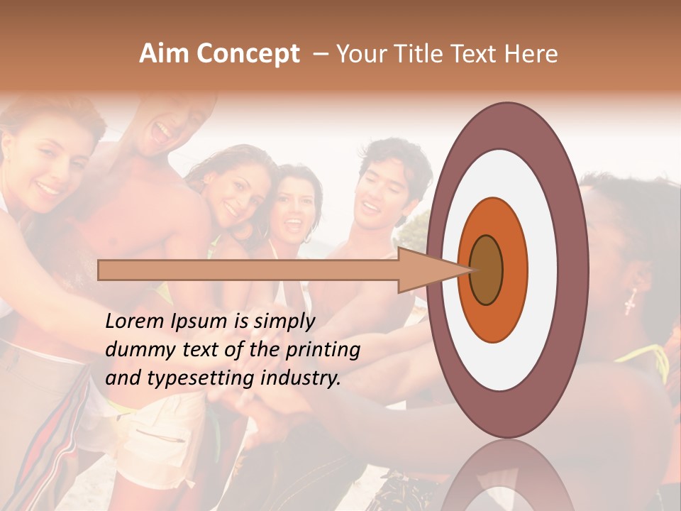 Portrait Job Sponge PowerPoint Template