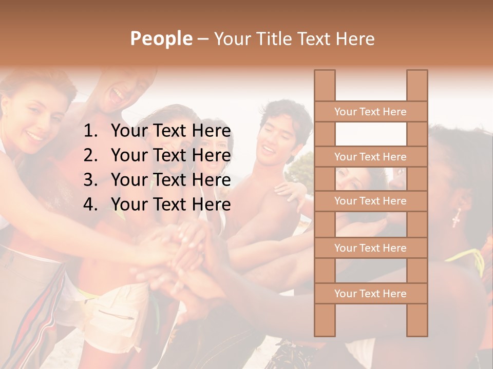 Portrait Job Sponge PowerPoint Template