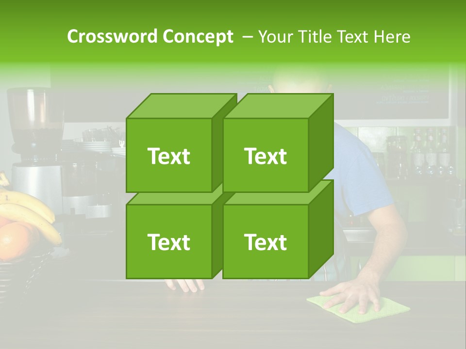 Portrait Job Sponge PowerPoint Template