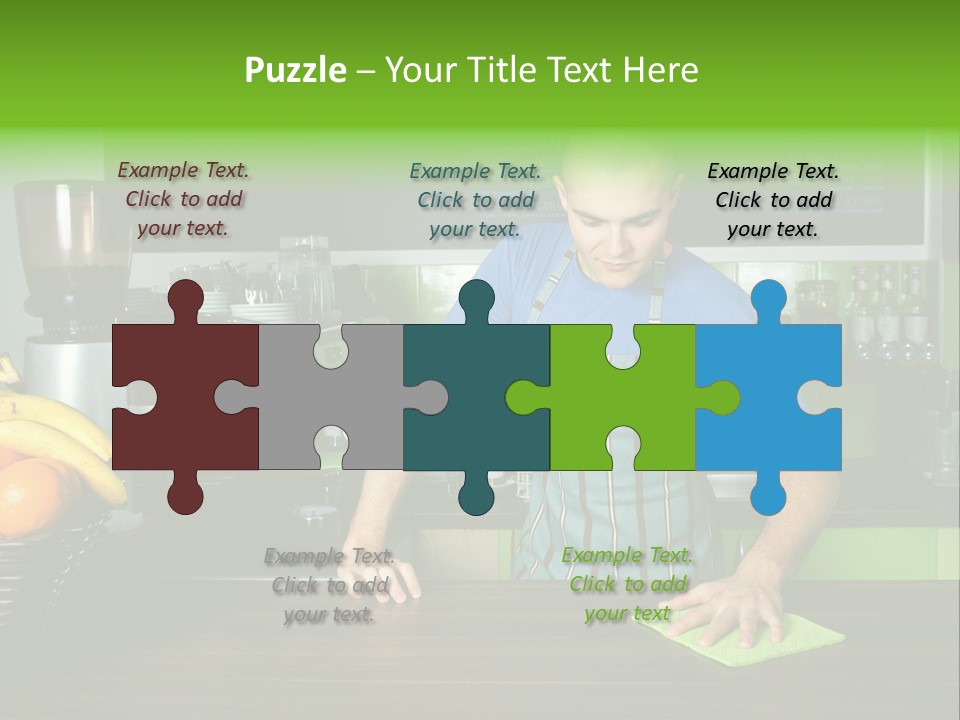 Portrait Job Sponge PowerPoint Template