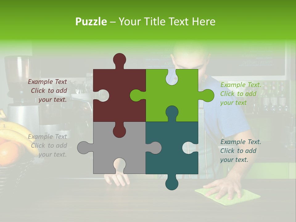 Portrait Job Sponge PowerPoint Template