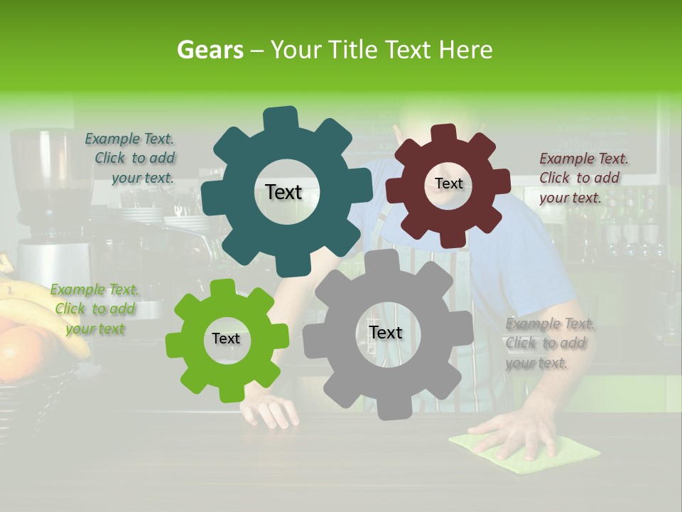 Portrait Job Sponge PowerPoint Template