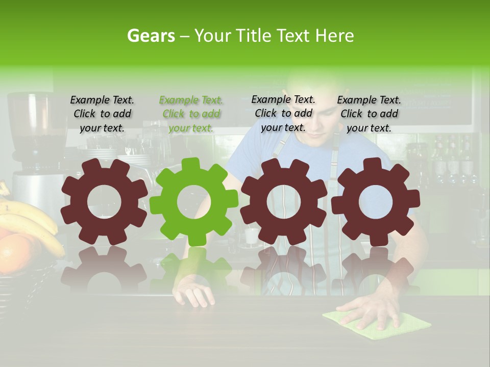 Portrait Job Sponge PowerPoint Template