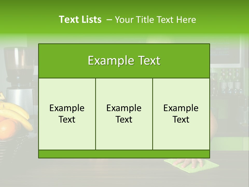 Portrait Job Sponge PowerPoint Template