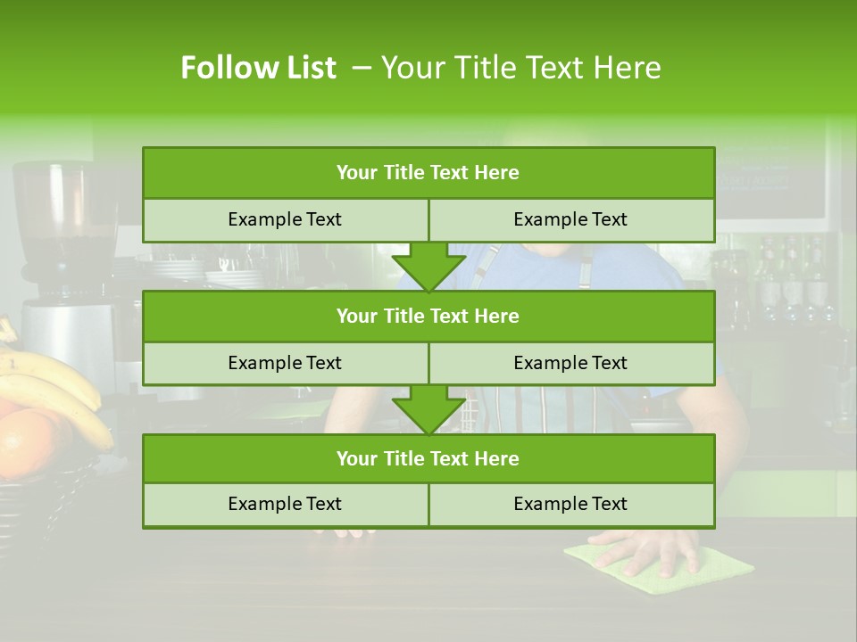 Portrait Job Sponge PowerPoint Template