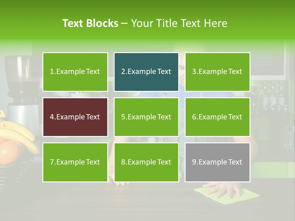 Portrait Job Sponge PowerPoint Template