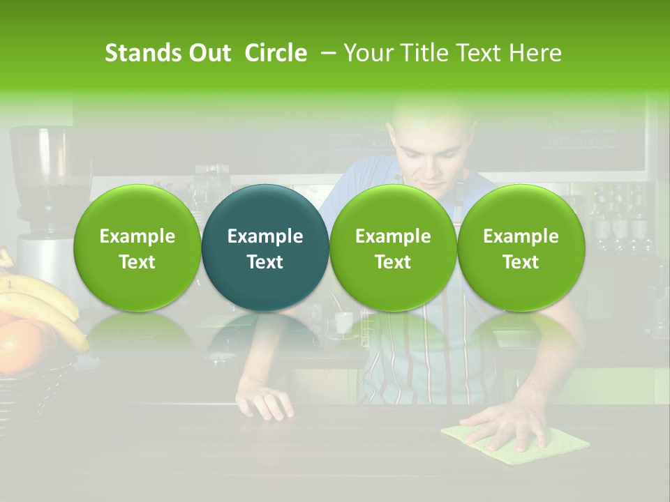 Portrait Job Sponge PowerPoint Template