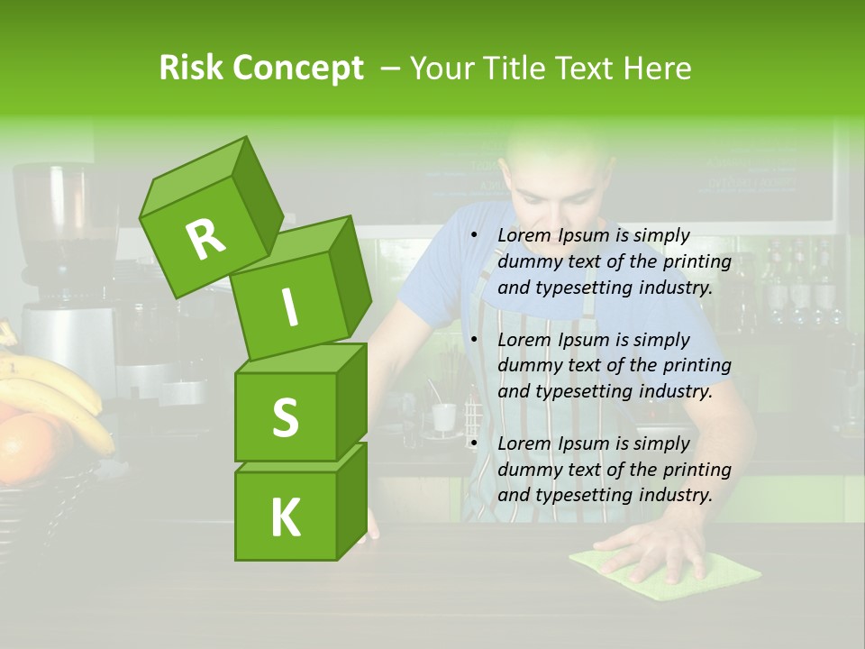 Portrait Job Sponge PowerPoint Template