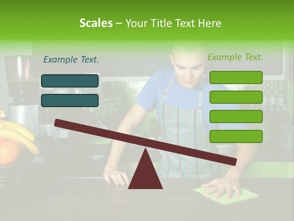 Portrait Job Sponge PowerPoint Template