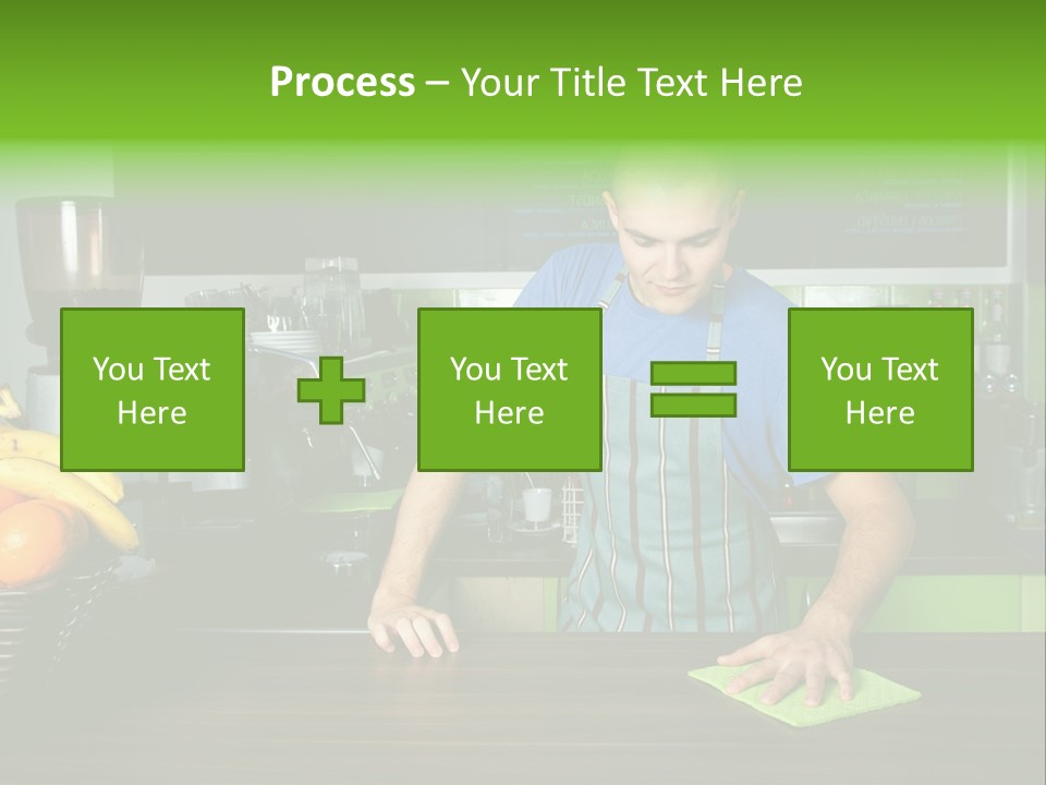 Portrait Job Sponge PowerPoint Template